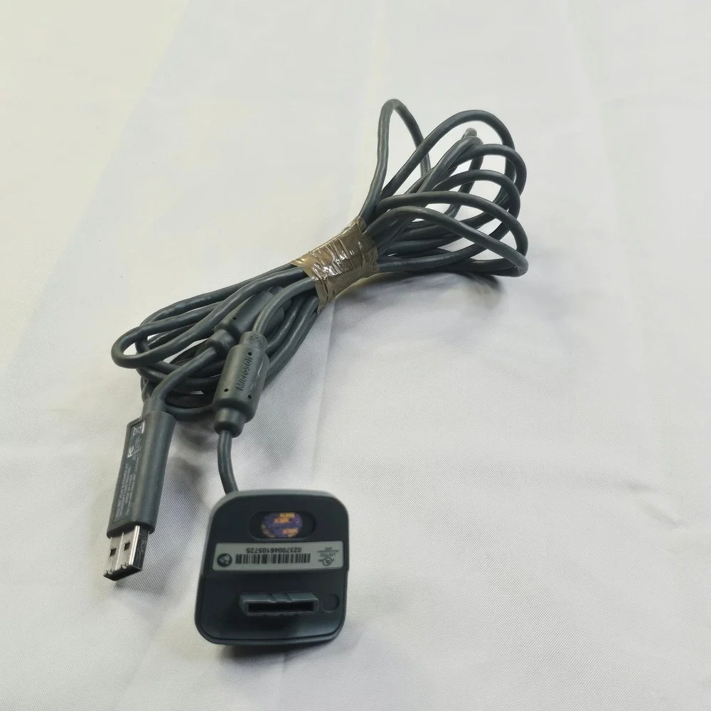 Microsoft Xbox 360 Play & Charge Kit Charging Cable Grey OEM Genuine